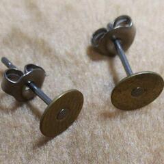 ハンドメイド ピアス イヤリング パーツの画像