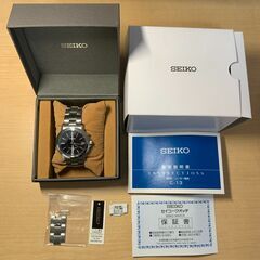 決まりました。【美品】SEIKO セイコー スピリット 腕時計 SBTM169 ソーラー電波時計の画像