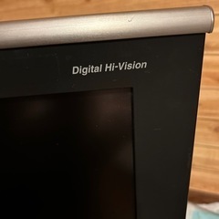 差し上げます【45インチ】シャープ　AQUOS デジタルハイビジョンの画像