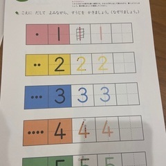 くもん　KUMON 4・5・6歳　すうじの画像
