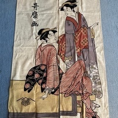 浮世絵画仕様　和風のれん
