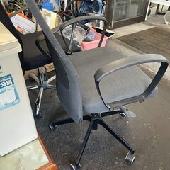 リサイクルショップどりーむ荒田店 No9436 OAチェア　デスクチェア　高さ調節可能♪　背もたれが高くて楽々です♪の画像