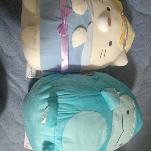 新品未使用 すみっこぐらし白クマとトカゲぬいぐるみセット売り