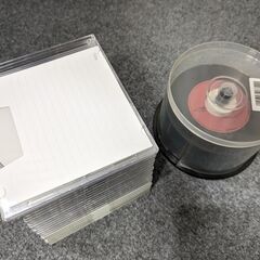 未使用のCD-R/DVD-Rを譲ります。
