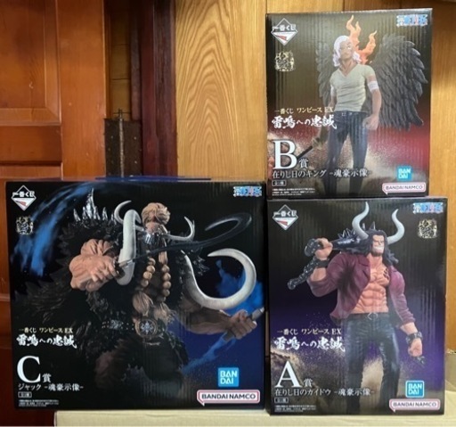 ワンピースＥＸ　Ａ賞Ｂ賞Ｃ賞セット