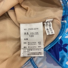 水着　120センチの画像