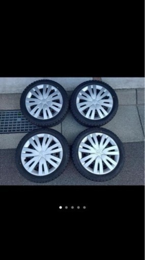 《スタッドレスタイヤ+ホイール4本set》DUNLOP　winter max