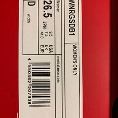 New Balance NERGIZE SPORT W DB1 Women サイズJP26.5cm US9 1/2 UK9 女性 レディース シューズ スリッポンの画像