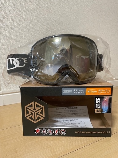 ゴーグル　23/24モデル　DICE(ダイス) BANK バンク