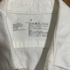 無印良品　綿　シャツ　ビジネス&カジュアルの画像