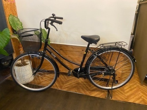 年末セール！26インチ自転車　シングルギア