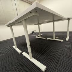 オフィステーブル　ニトリ　組み合わせデスクの画像