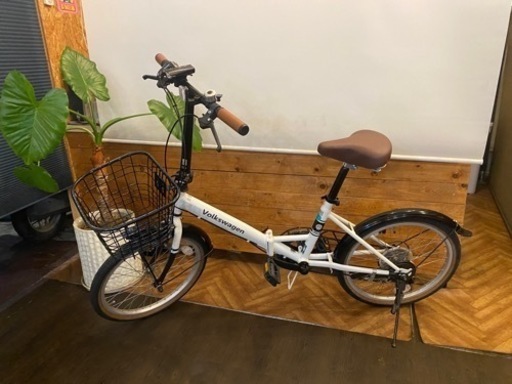年末セール！【VOLKSWAGEN】20インチ折りたたみ自転車
