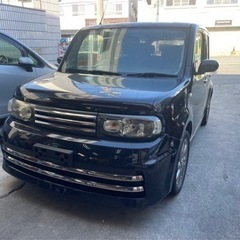 日産　キューブ　ライダーブラックイン