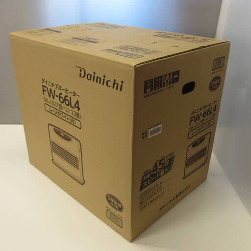 ダイニチ 　石油ファンヒーター　 (木造17畳まで/コンクリート23畳まで) 　ム-ンホワイト 　FW-66L4　■未使用■未開封品■