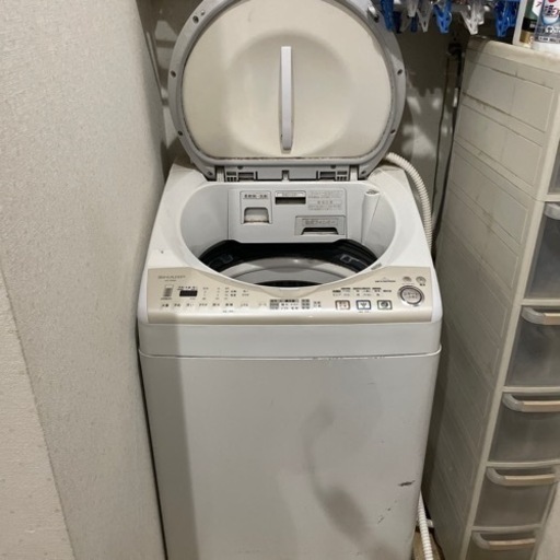 シャープ　洗濯機　取りに来てくれる方