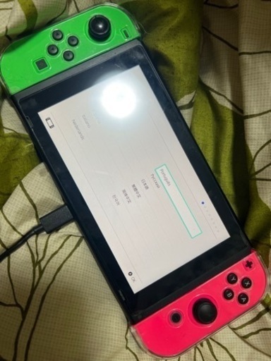 Switchスプラトゥーン2セット説明を読んで頂けたら有難いです。