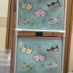 ちいかわ サンリオ 収納ケース 2個セット