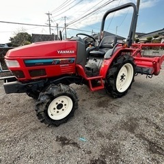 美品　時間637時間　ヤンマー トラクター AF220S ロータ...
