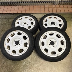 中古ハスラー純正15インチホイール、タイヤセット　4本