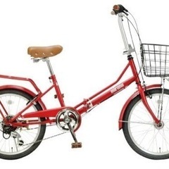 折りたたみ自転車の画像