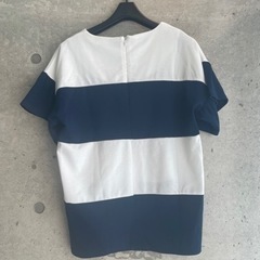 clear ボーダーカットソーの画像