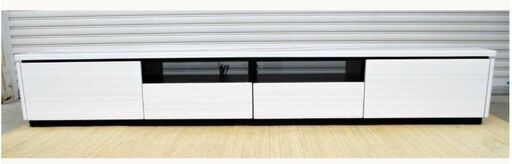 ボード　RUSH240TVB　幅240㎝【直接引取り限定】美品　シギヤマ家具　テレビ　ラグジュアリー　モダンスタイル　テレビ台　ローボード
