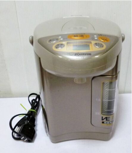 象印　電気まほうびん　CV-VS22　電気ポット　優湯生　2.2L　動作良好　ZOJIRUSHI