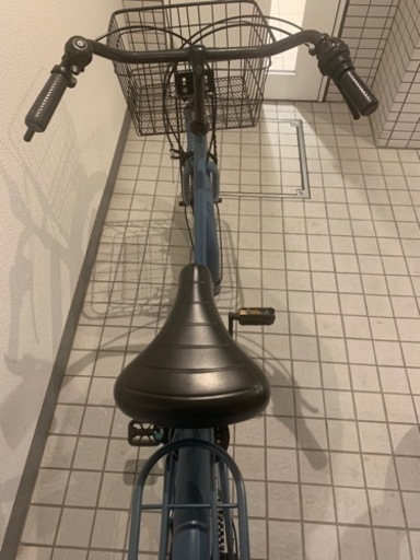 自転車　26インチ　ブルー