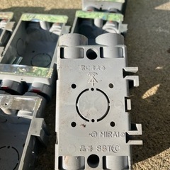 （電気工事士用）未来工業 SBT スライドTLボックス9個（値下げ）の画像