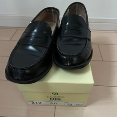ハルタ　革靴　kids 22cm EEE HARUTA