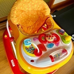 アンパンマン　おしゃべりウォーカー　歩行器　ベビーチェア