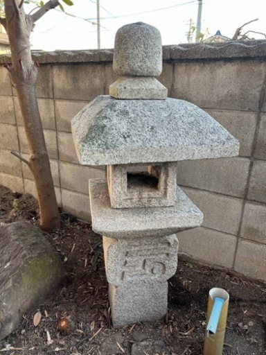 石灯籠     ☆土日祝引き取り限定☆