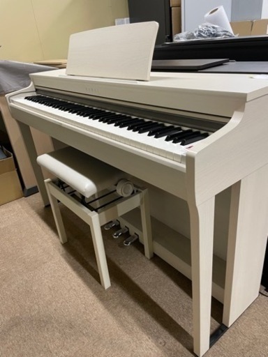 KAWAI 電子ピアノ CN27A（W）椅子付き KAWAI CN27A 2016年製 中古 電子ピアノ 椅子付き ホワイト