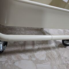 【成約済】IKEA キッチンワゴン RASKOG ロースコグ 廃盤色"アイボリー" 極美品の画像