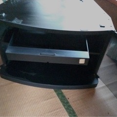 テレビ台　大きめコーナー用テレビボー車輪付きの画像