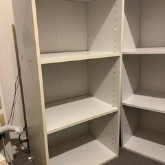  「ニトリ」棚 カラーボックス三段 ワイド