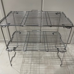 決まりましたニトリのスチールラックの画像