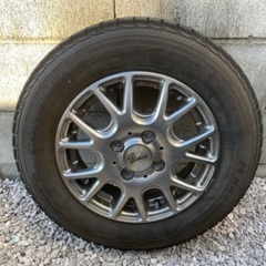 スタッドレスタイヤ　ホイールセット　4本　13インチ　軽自動車