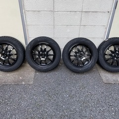 スタッドレスタイヤ 155/65/R14 ホイールセット