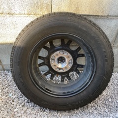 スタッドレスタイヤ　ホイールセット　4本　13インチ　軽自動車の画像