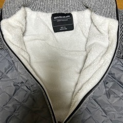 美品　NORTH POLE AND MORE ニット切替ジャンバーの画像