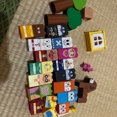 アンパンマン　ブロックの画像