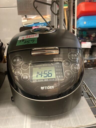 ☆中古￥4,800！TIGER　3合IH炊飯ジャー　家電　JPF-A550型　2018年製　【BK405】