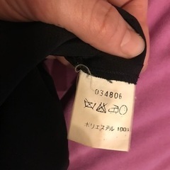 アニエスベー・黒・薄めジャケットの画像
