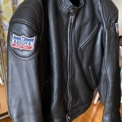 KADOYA   ライダージャケット　LLサイズ　革ジャン　牛革