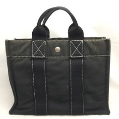 HERMES エルメス フールトゥPM 黒トートバッグ