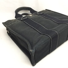 HERMES エルメス フールトゥPM 黒トートバッグの画像