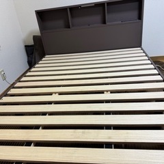 ベッド セミダブル 宮付きの画像