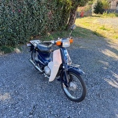 703. 動画あり　スーパーカブカスタム90 HA02 小型　バイク　90cc 車体の画像